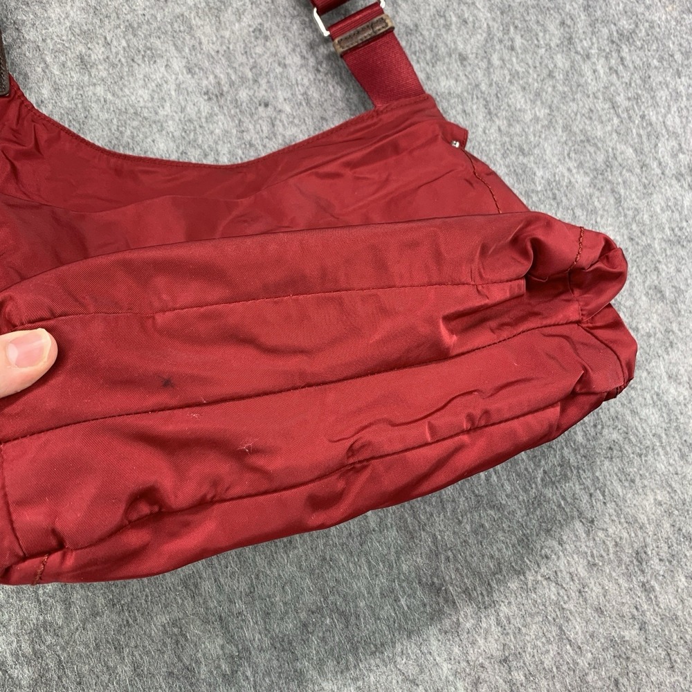 TUMI Voyageur Sumatra Crossbody Travel Bag Burgundy Red - Picture 6 of 16